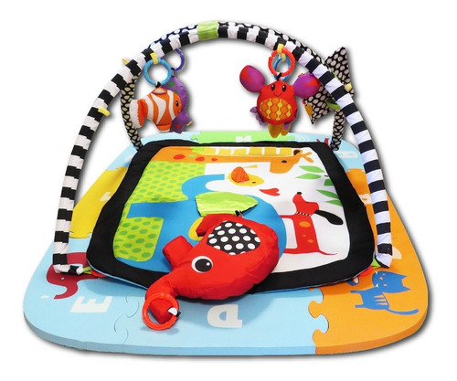 Gimnasio Bebe Infantil Baby Jungle Piso Goma Eva Zippy Toys