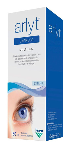 Arlyt Express Solución Multiuso 60ml Lentes De Contacto 