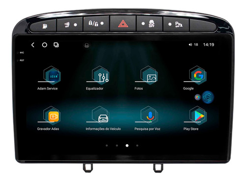 Multimidia Aikon Fóton G3 308 408 Rcz 8+256gb Octacore 2k 9p