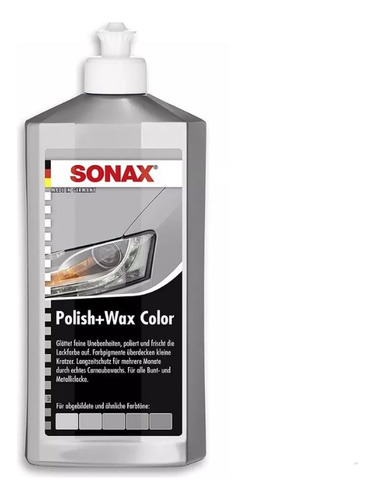 Sonax Polish Wax Color Gris Cera Auto Abrillantador 