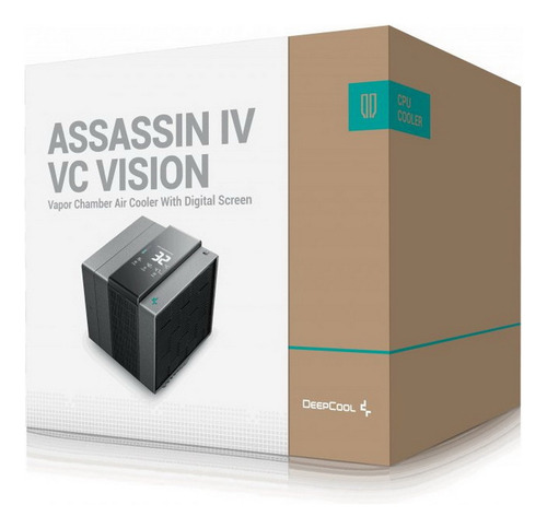 Cpu Cooler Deepcool Assassin Iv Vc Vision Display 300w Tdp! Led Sin