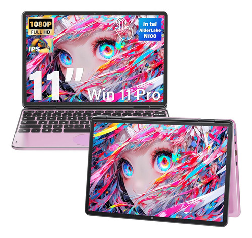 Laptop Convertible Svikou Rosa 11 Táctil 16gb 512gb Ssd