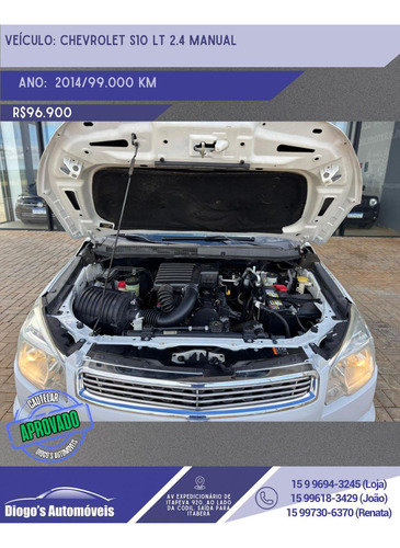 Chevrolet S10 2.4 Lt Cab. Dupla 4x2 Flex 4p