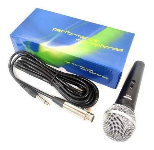 Microfono C606n Alambrico Dinámico Semiprofesional