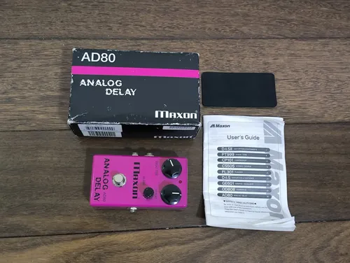 Maxon アナログディレイ AD80 Pedal Maxon Ad-80 Analog Delay | MercadoLivre