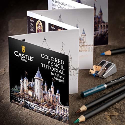Castle Art Supplies 120 Lapices De Colores Para Colorear Pa