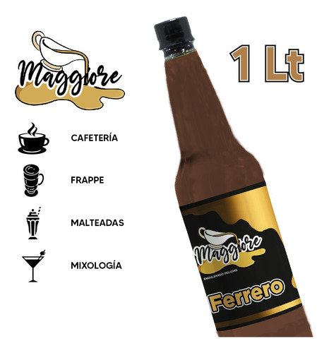 Jarabe Sabor Ferrero 1lt Maggiore