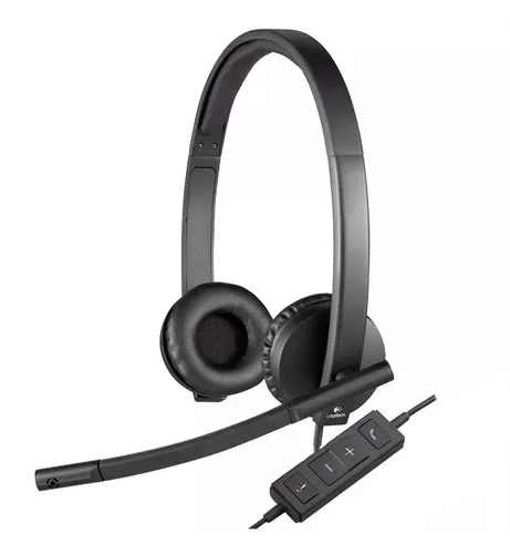 Logitech H570e Estéreo, Diadema Usb Con Comodidad Y Duración