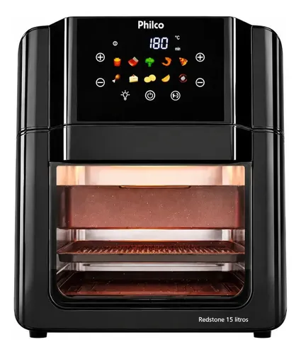 Philco Paf15c Fritadeira Air Fryer Oven 15 Litros Revestimento - foto 1