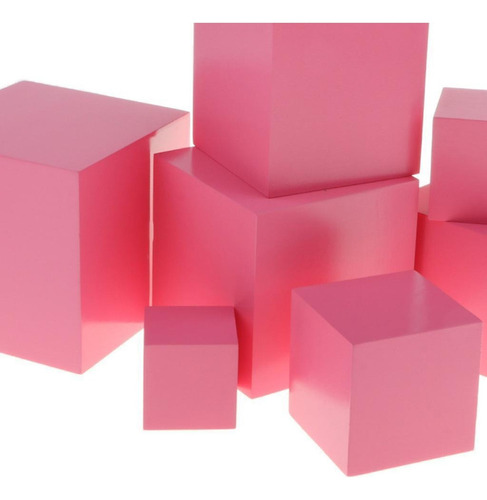 A Juguete Material Montessori De De Rosada Para Del