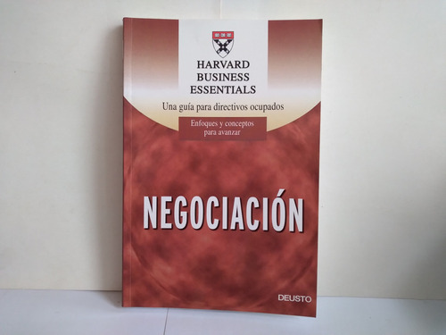 Negociación.  Harvard Business     2004