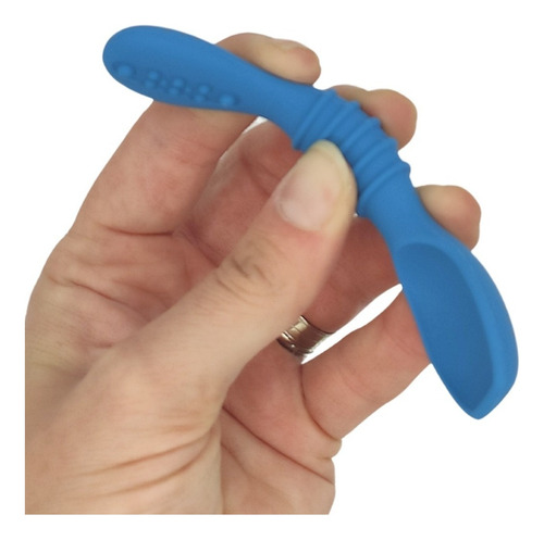 ......papu Baby Set De 4 Cucharas De Silicón Chicas (con Est