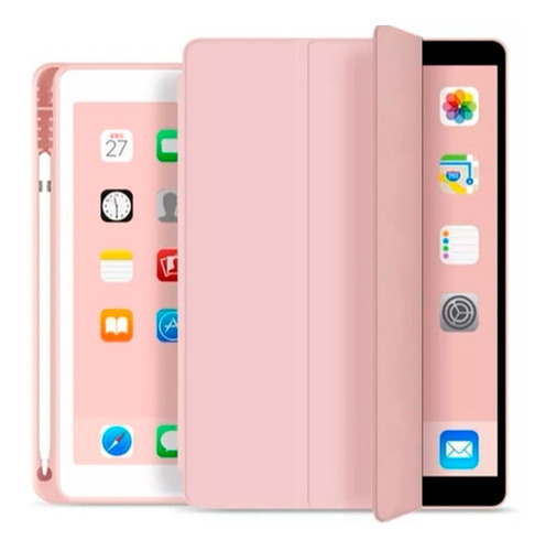 Funda Estuche Soporte Lápiz +vidrio Compatible iPad 7/8/9 