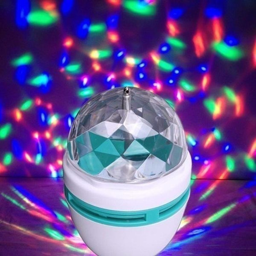 Foco Led Colores Giratorio Rgb Fiesta Disco Pack 30 Piezas