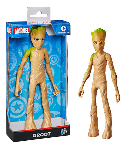 Boneco articulado Hasbro de 24 cm de Avengers Heroes 1 Groot