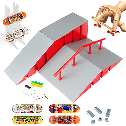 Finger Skateboard Juego De Lámparas, Kit De Amplificación De