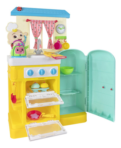 Set De Cocina De Lujo Con Accesorios Interactivos Para Niños Color