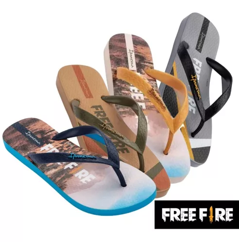 Chinelo Ipanema Free Fire - Masculino