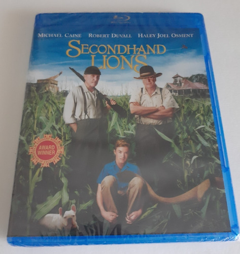 Secondhand Lions Blu-ray Nuevo Original ( Solo En Ingles )