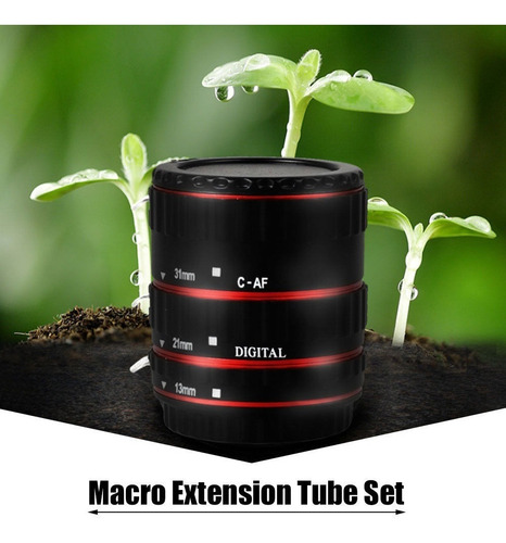 Imagen 3 de 7 de Tubo Extension Macro P/ Canon Eos T2i T3i T4i
