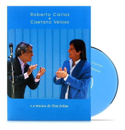 Dvd Roberto Carlos & C. Veloso Musica De Tom Jobin