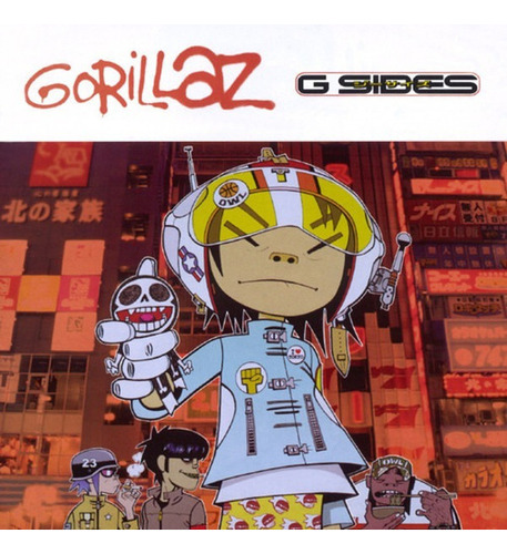 Cd Gorillaz - G Sides Enhaced / New Made In Eu Versión del álbum 2001