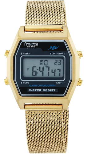Reloj Armitron  40/8485bkgp  Sport Retro Retro Digital Crono