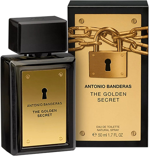 Perfume Antonio Banderas Golden Secret Hombre 50ml Original
