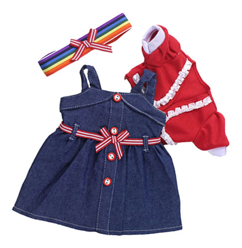 Para Ropa De Muñeca Americana De 18 Pulgadas 