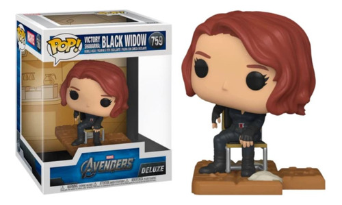 Funko Pop Avengers - Black Widow, Figura 5 De 6 Shawarma