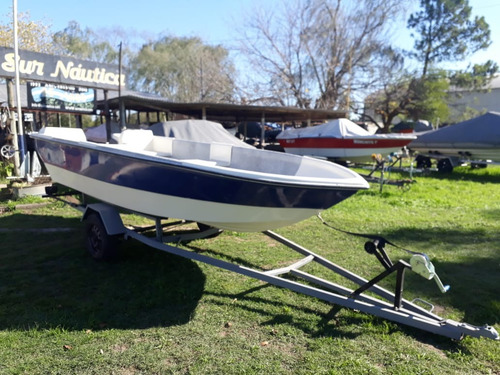 Bote Lagunero Astillero Bayco 480 Con Trailer