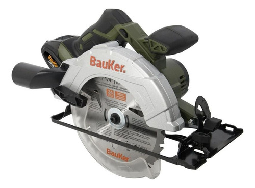 Sierra Circular + Taladro + Caladora Bauker 18v + Accesorios
