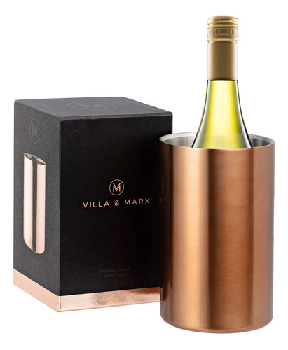 Villa & Marx Cubo Enfriador De Vino  Cubo De Champn Premium