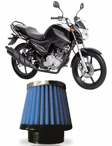 Filtro De Ar Esportivo Moto Yamaha Factor 125 Rci02az