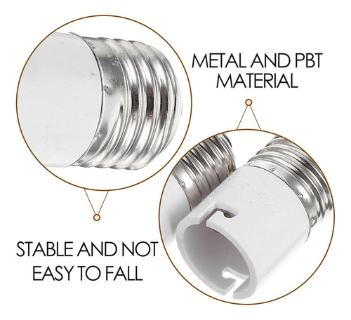 Soporte De Tornillo Para Lámpara, Adaptador E27 A Base De Bo