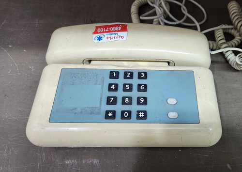 Telefonos De Línea Antiguos. Lote Por 2 Unidades Celeste (Usado)