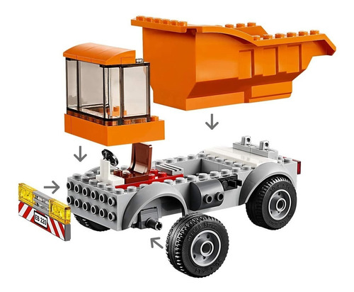 Lego City 60220 Camión De Basura 90pzs 100% Original