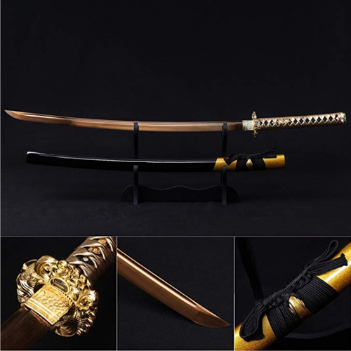 Katana Hecha A Mano Espada Samurái Real De Japon Acero