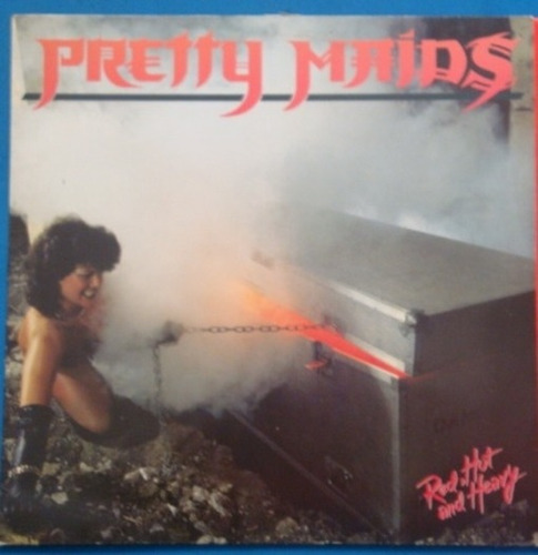Pretty Maids Red, Hot And Heavy Lp Vinilo Uk 84 Hh