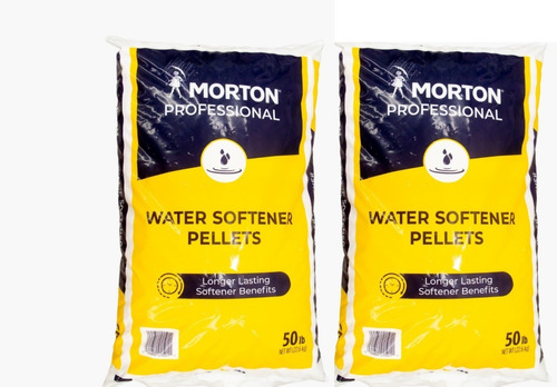 Bulto Sal En Pellet Suavizador Marca Morton Salt 50lb