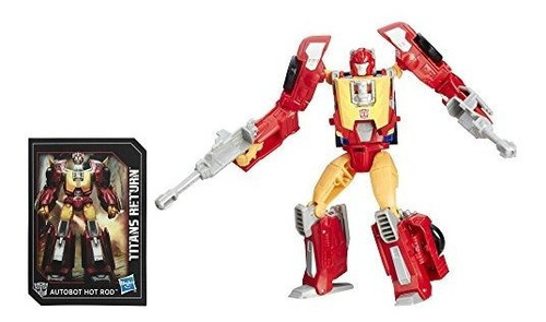 Transformers Generations Titans Devuelve Autobot Hot Rod Y F