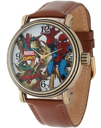 Reloj Para Hombre Marvel Del Hombre Araña Vintage De La