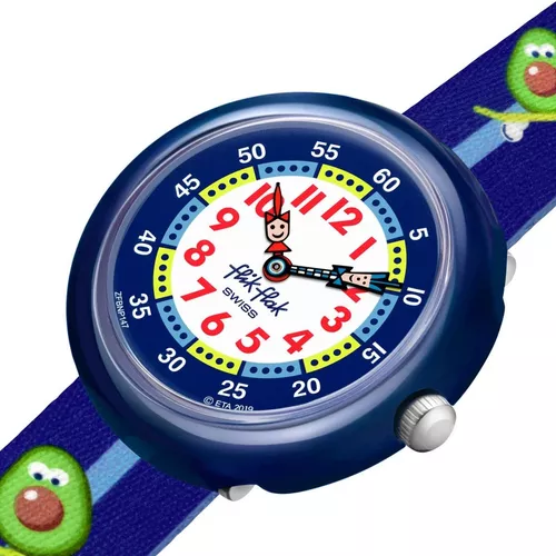 Reloj Infantil Flik Flak Niña Niño Bravocado Zfbnp147c Ss