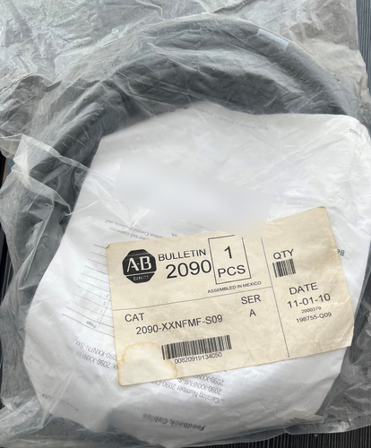 Cable Para Servomotor Allen Bradley 2090-xxnfmf-s09 Ser A