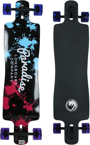 Patineta Longboard Paradise Drop Through Complete Cruiser 40