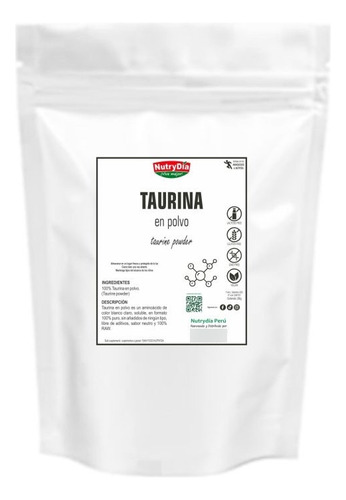 Taurina  - Aminoácido Promoción 500 Gr $1.500...!!!