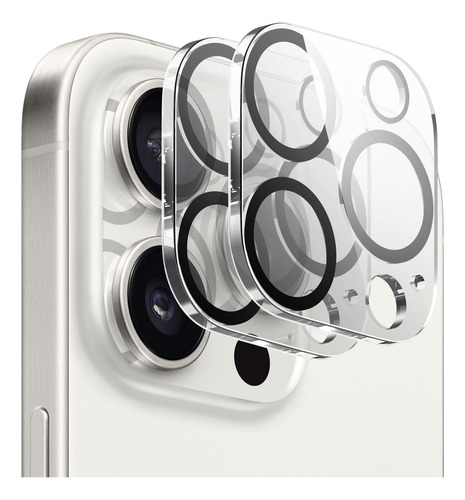 Mica 9d Protector De Lente De Cámara Para iPhone 15 Pro Max