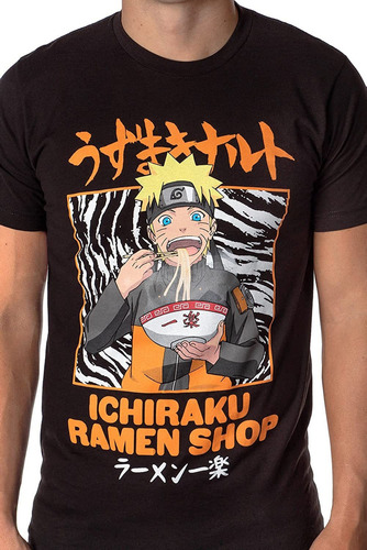 Hu Camisa De Anime Bioworld Naruto Shippuden Para Hombre