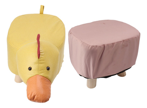 Reposapiés Pequeño, Bonito Animal, Suave Y Acolchado