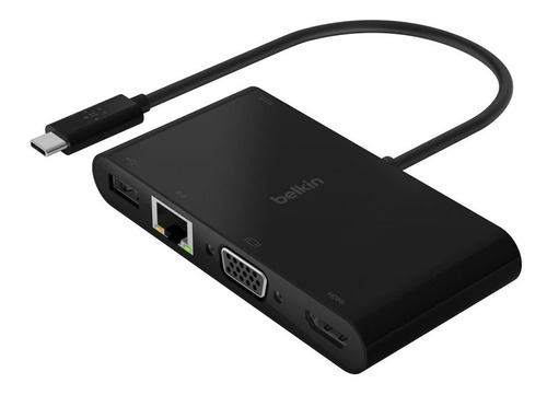 Docking Station Belkin Avc004bt Usb C Hdmi Rj-45 Vga